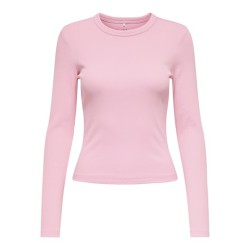 ONLY Val L/S O-Neck Top - Romance Rose
