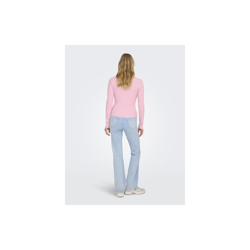 ONLY Val L/S O-Neck Top - Romance Rose