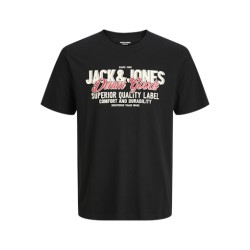 Jack & Jones PLUS Logo T-shirt - Sort