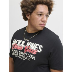 Jack & Jones PLUS Logo T-shirt - Sort