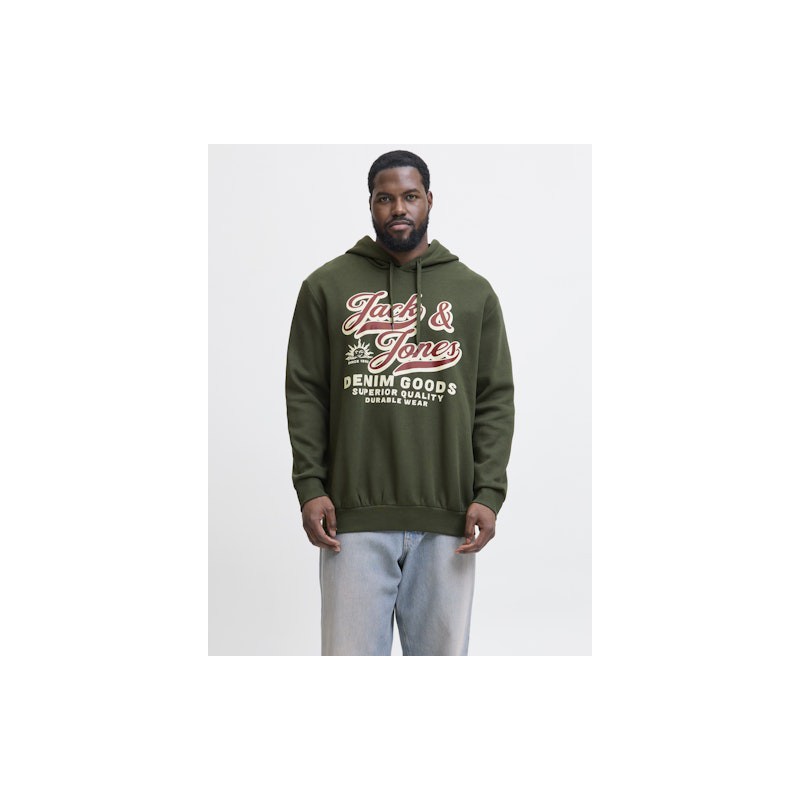 Jack & Jones PLUS Logo Sweat Hoodie COL 25/26 - Duffel Bag