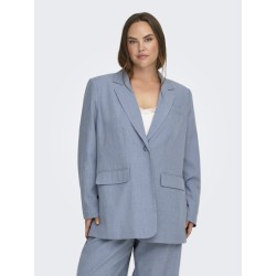 ONLYCARMAKOMA Linda Boyfriend Blazer - Vintage Indigo Melange