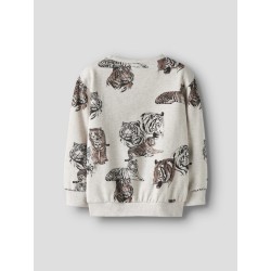 NAME IT Mini Thorne L/S Sweatshirt - Peyote Melange
