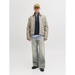 JACK & JONES Norrebro Broderet Sweatshirt - Sky Captain