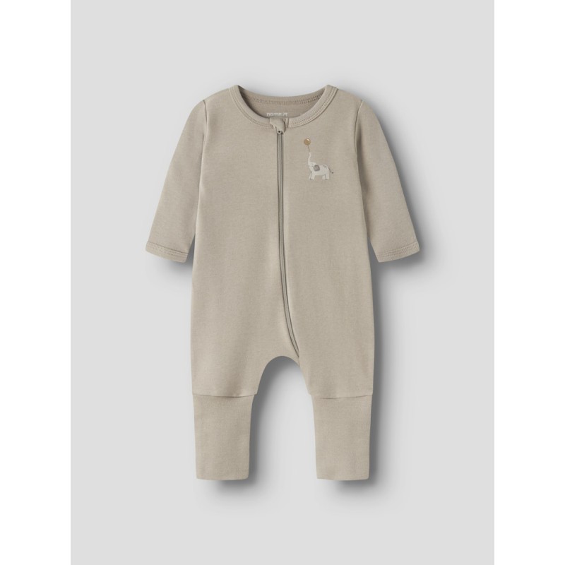 NAME IT Baby/Mini Animal Natdragt 2-pak - Jet Stream