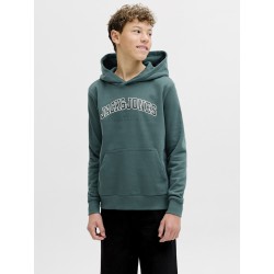 JACK & JONES JUNIOR Caleb Varsity Sweatshirt - Atlantic Deep