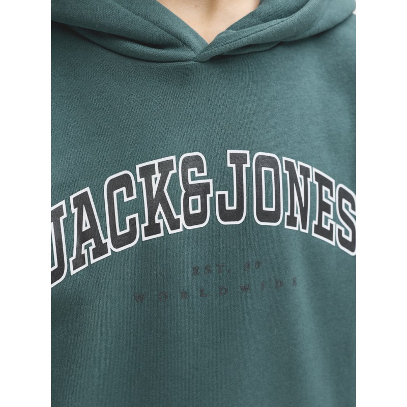 JACK & JONES JUNIOR Caleb Varsity Sweatshirt - Atlantic Deep