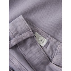 NAME IT KIDS Rose Brede Twill Bukser - Lavender Gray