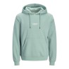 JACK & JONES Soho Hoodie - Mineral Blue