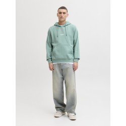 JACK & JONES Soho Hoodie - Mineral Blue