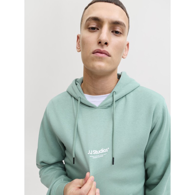 JACK & JONES Soho Hoodie - Mineral Blue
