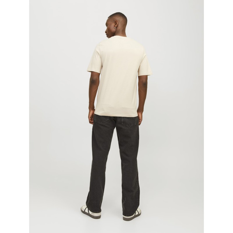 JACK & JONES Organic Basic T-shirt - Moonbeam