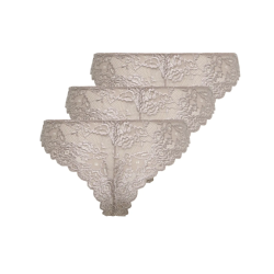 ONLY Chloe 3-Pak Blonde Trusser - Etherea