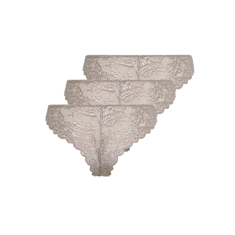 ONLY Chloe 3-Pak Blonde Trusser - Etherea