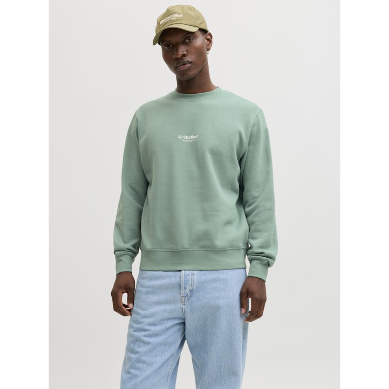 JACK & JONES SOHO Sweatshirt Crew Neck - Mineral Blue