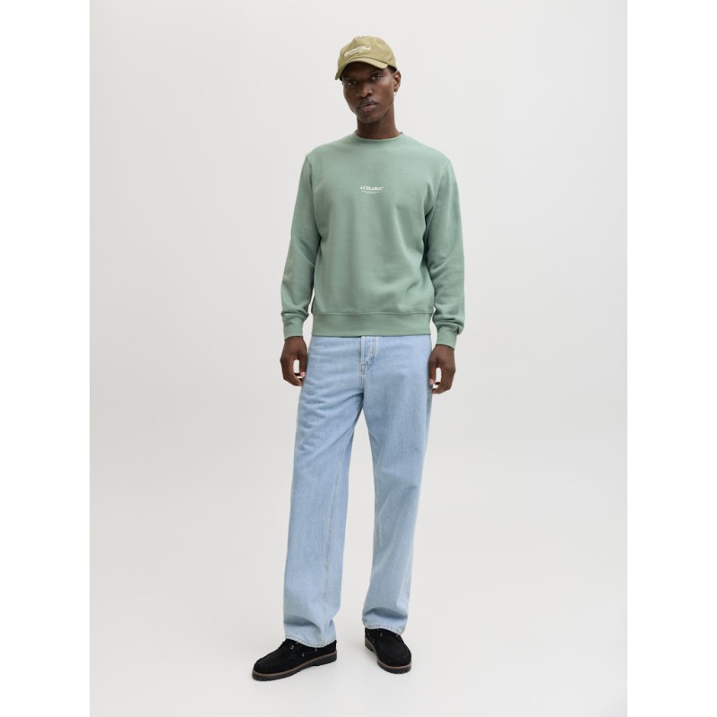 JACK & JONES SOHO Sweatshirt Crew Neck - Mineral Blue