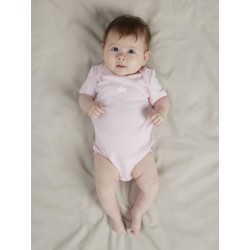 NAME IT Baby S/S Svane 3-pak Bodystocking - Endless Sky