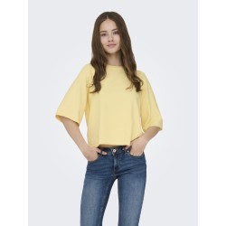 ONLY Loyal 2/4 Strik Pullover - Sunlight