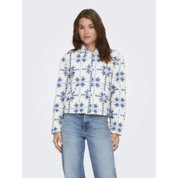 ONLY Biana Quilt Jakke - Vaporous Gray