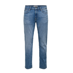 ONLY & SONS Weft Regular Tailered Denim Jeans - Medium Blue Denim