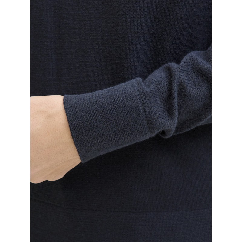 JACK & JONES Beaton Half zip Strik - Sky Captain