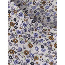 NAME IT Baby Tuline L/S Bodystocking - Lilac Marble