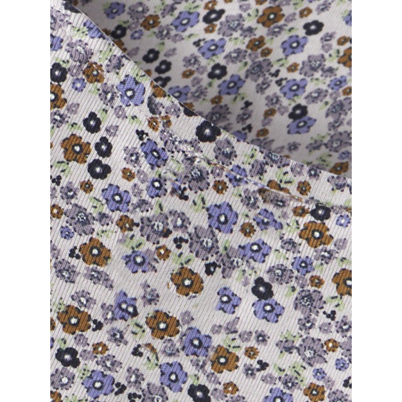 NAME IT Baby Tuline L/S Bodystocking - Lilac Marble