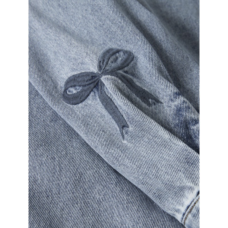 NAME IT KIDS Gloria Denim Jakke - Medium Blue Denim