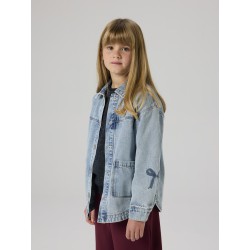 NAME IT KIDS Gloria Denim Jakke - Medium Blue Denim