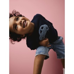 NAME IT Mini Bear Sweatshirt - Dark Sapphire