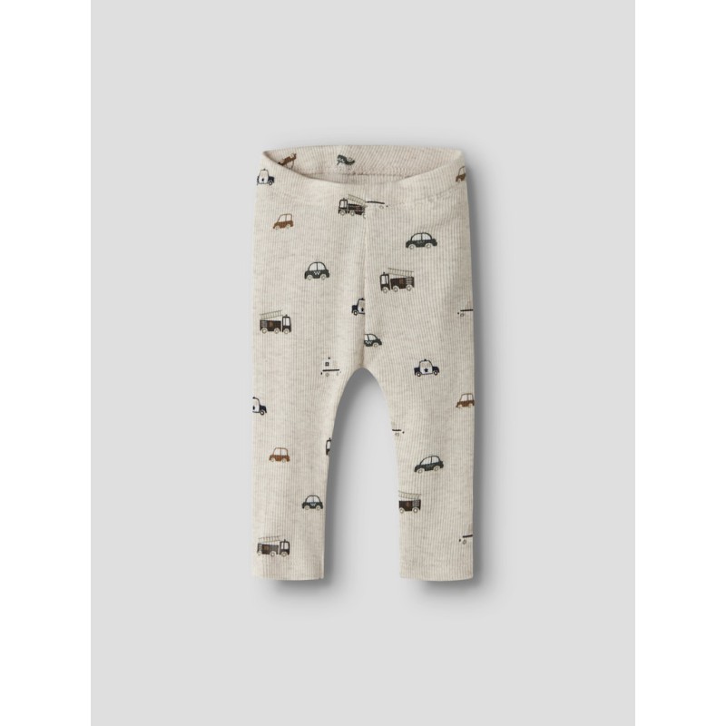 NAME IT Mini Thue Long John leggings - Peyote Melange