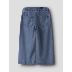 NAME IT Mini Bella Brede Pull-up Jeans  Medium Blue Denim