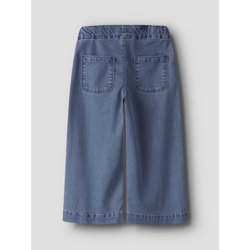 NAME IT Mini Bella Brede Pull-up Jeans  Medium Blue Denim