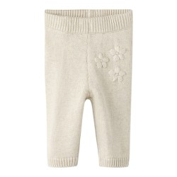 NAME IT Baby Toana Strik Bukser - Peyote Melange