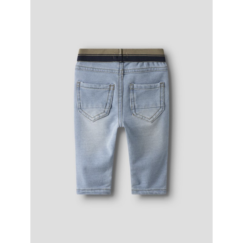 NAME IT BABY Silas Slim Sweat Jeans 7025 - Blue Denim