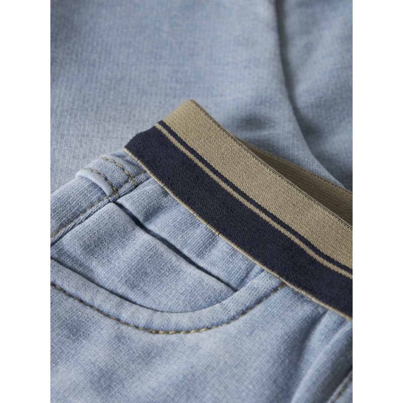 NAME IT BABY Silas Slim Sweat Jeans 7025 - Blue Denim