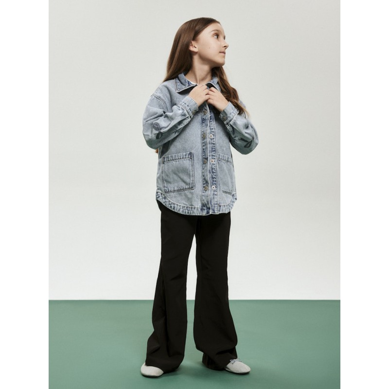 NAME IT Kids Tenron Brede Bukser - Sort