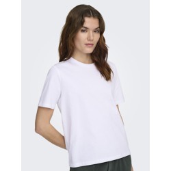 ONLY Freja Luxe T-Shirt - Bright White