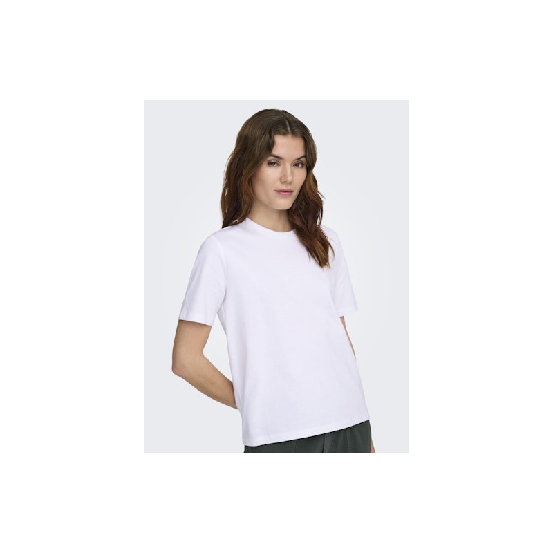 ONLY Freja Luxe T-Shirt - Bright White