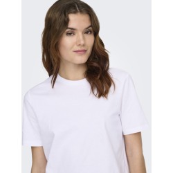 ONLY Freja Luxe T-Shirt - Bright White