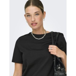 ONLY Freja Luxe T-Shirt - Sort