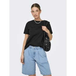ONLY Freja Luxe T-Shirt - Sort