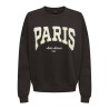 JDY Mesa L/S Broderi Sweatshirt - Ganache