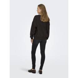 JDY Mesa langærmet sweatshirt - Ganache