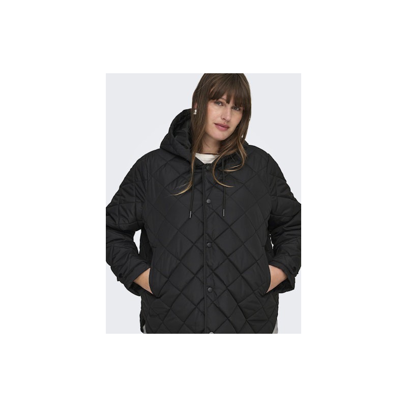 CARMAKOMA Juliet Quiltet Jakke - Sort