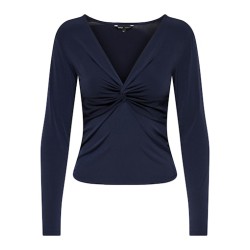 ONLY Lone L/S 'Knude' Top - Night Sky