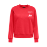 JDY Nanna L/S Text Sweatshirt - High Risk Red