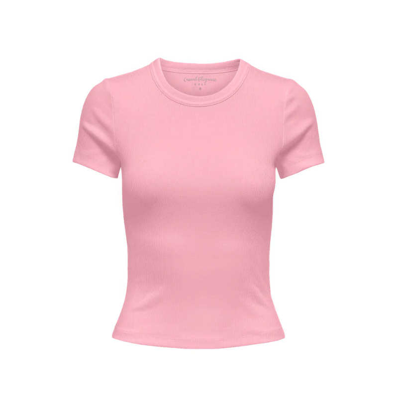 ONLY Val S/S Rund Hals T-shirt - Romance Rose