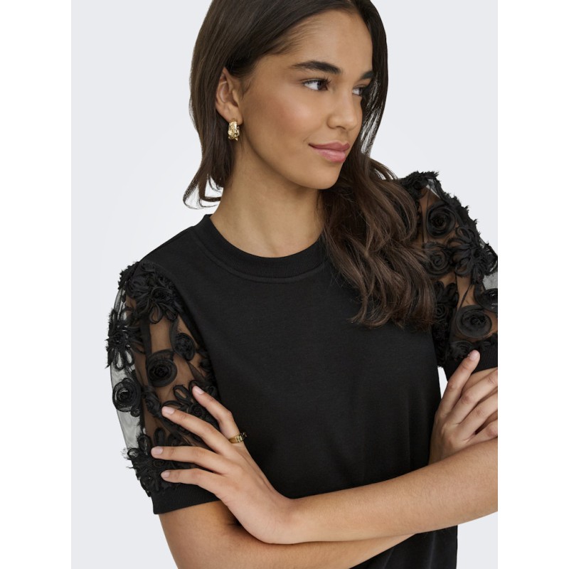 JDY Fairview Sweat Top - Sort