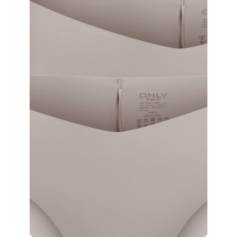 ONLY Tracy V-cut Cheeky 3-pak Trusser - Etherea